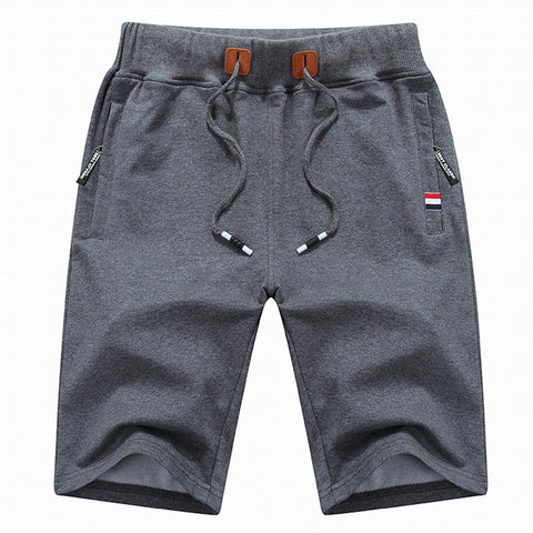 Short à cordon de serrage coupe classique pour hommes