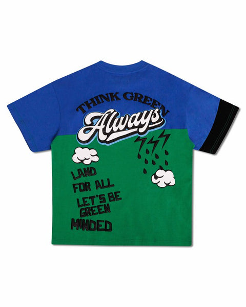 [NEW][LIMITED] First Row L.A. - Think Green Cut & Sew Graphic Tee