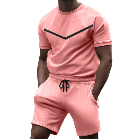 Men's Leisure Casual Two-Piece Set