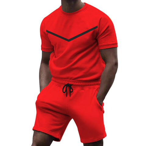 Men's Leisure Casual Two-Piece Set