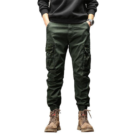 Pantalon d'alpinisme décontracté multi-poches pour hommes