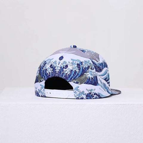 NUZADA Waves 3D Print Snapback