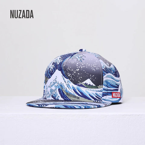 NUZADA Waves 3D Print Snapback