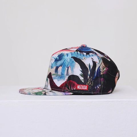 NUZADA Dinosaur 3D Print Snapback