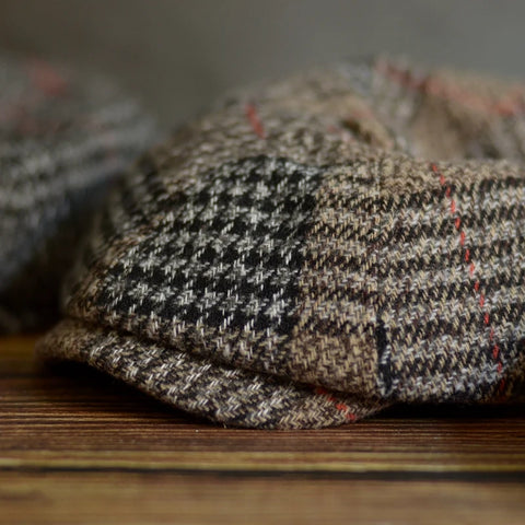 UNISEX Wool Blend Newsboy Cap