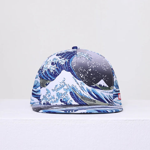 NUZADA Waves 3D Print Snapback