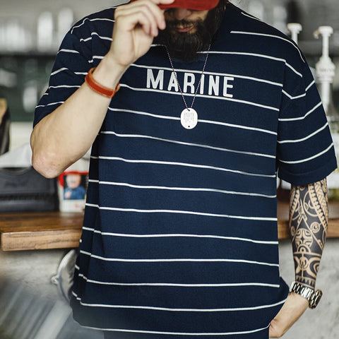 Marine Blue Navigation T-Shirt