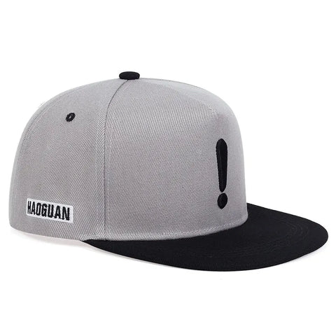 HAOGUAN Embroidered Exclamation Snapback