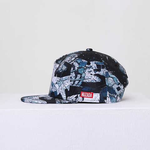 NUZADA Abstract 3D Print Snapback