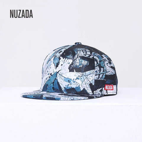 NUZADA Abstract 3D Print Snapback