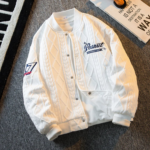 SUPZM NoTears Embroidered Baseball Jacket