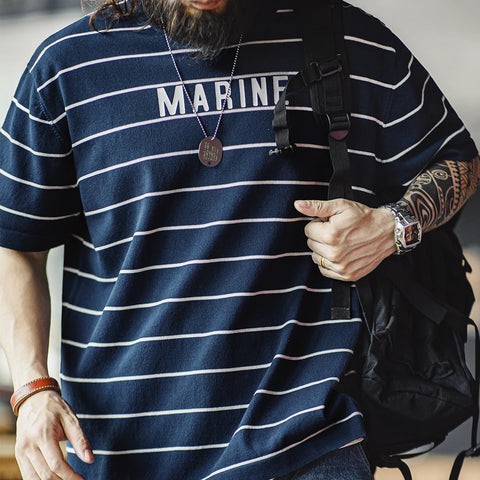 Marine Blue Navigation T-Shirt