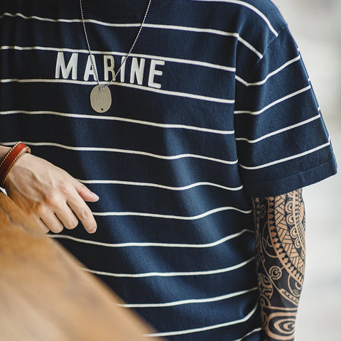 Marine Blue Navigation T-Shirt