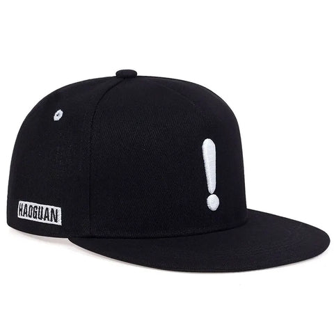 HAOGUAN Embroidered Exclamation Snapback