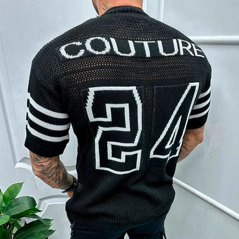 COUTURE 24 Mesh Knit Breathable T-Shirt