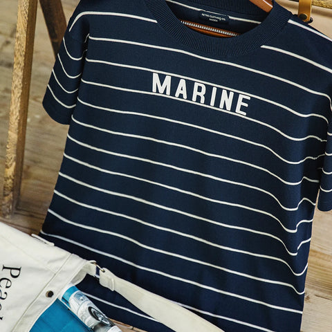 Marine Blue Navigation T-Shirt