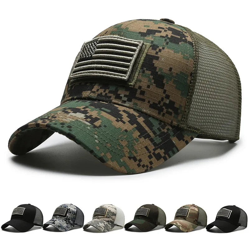 Ouray 51252 Digital Camo Cap with Front Panel Embroidery