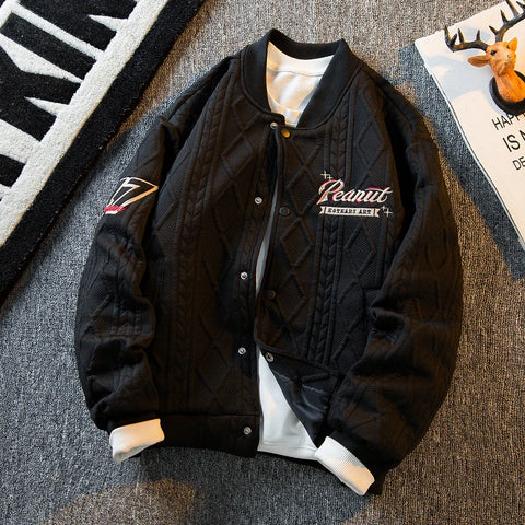 SUPZM NoTears Embroidered Baseball Jacket