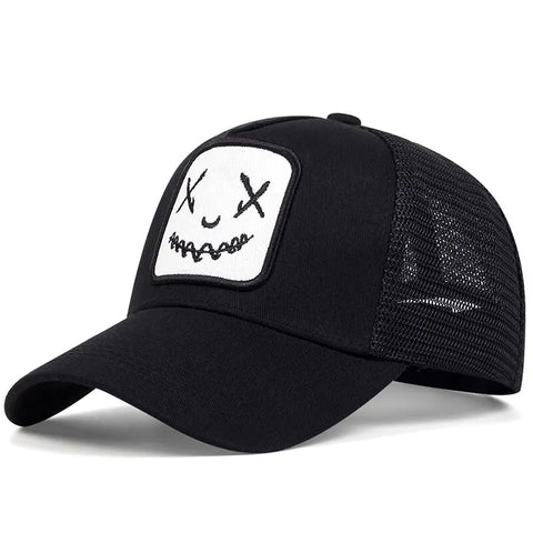 Ghost Face Embroidered Snapback