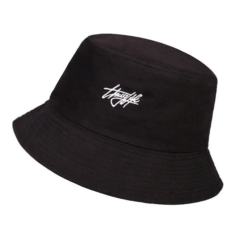 Graffiti Print Double-Sided Bucket Hat