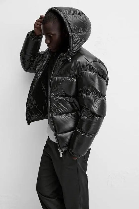 Hooded Cotton-Padded Jacket