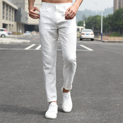 Men's Breathable Linen Pants