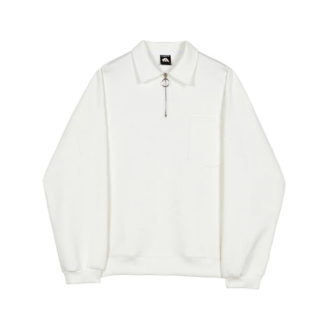 Men's Half-Zip Long-Sleeve Tide Top