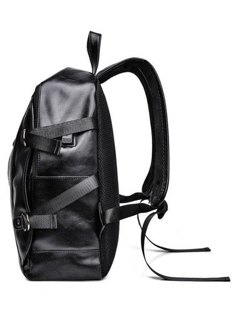 NEW Large Capacity Solid Backpack - Coffee - Backpacks - NouveExpress